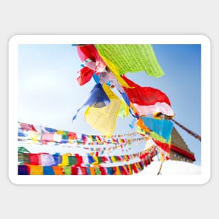 Prayer flags Sticker